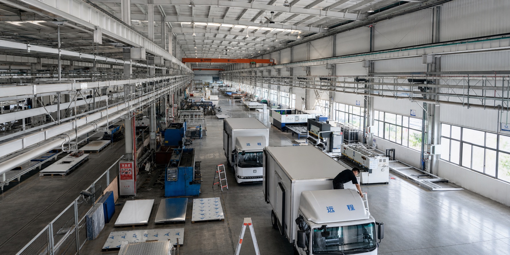FRIDGO refrigerated truck production hall